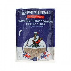 Прикормка Yaman Winter Taste Карась зимняя увлажненная (чеснок), цв. микс, 700 г/20/