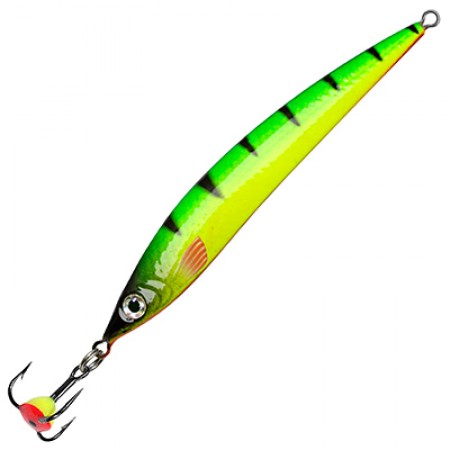 Блесна зимняя AQUA ПЕРО 12,0g, цвет 19 (блистер)
