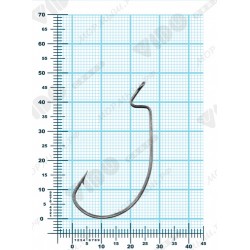 Крючки VD-102 Wide Range Worm (BLN)   3/0, 3 шт/уп