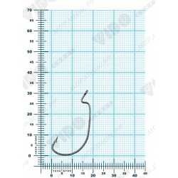 Крючки VD-102 Wide Range Worm (BLN)   4, 5 шт/уп