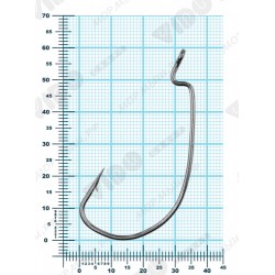 Крючки VD-102 Wide Range Worm (BLN)   6/0, 2 шт/уп