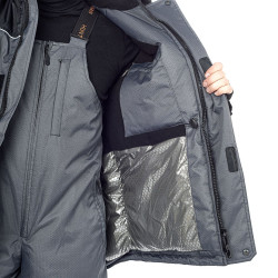 Костюм зимний Полюс ткань Cell цвет Серый/Черный (Размер: 56-58, Рост: 170-176)-2