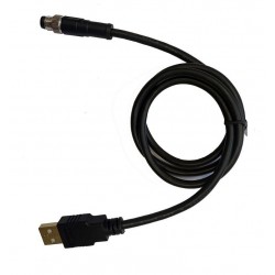 Кабель зарядный Практик М8-5Р-USB-SF(экранированный) 0.6м