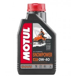 Масло MOTUL 4T  0w40.1л двигателей снегоходов 