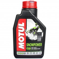 Масло MOTUL 2T Technosyntese.1л двигателей снегоходов 