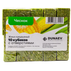  Жмых DUNAEV кукурузный чеснок 300г