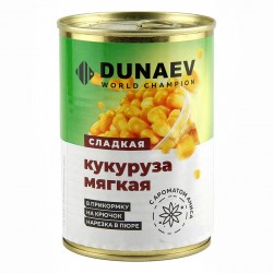 Кукуруза Мягкая DUNAEV металлобанка 400мл, анис