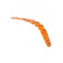 Приманка ZUB-CRAZY LEECH 50мм-10шт, (цвет 250) морковный с блестками