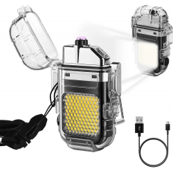 Электронная зажигалка с фонариком