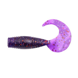 Твистер YAMAN PRO Spry Tail, р.1,5 inch, цвет #08 - Violet (уп.10 шт)
