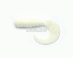 Твистер YAMAN PRO Spry Tail, р.2 inch, цвет #01 - White (уп. 10шт.)