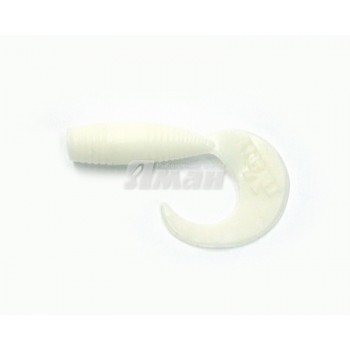 Твистер YAMAN PRO Spry Tail, р.2 inch, цвет #01 - White (уп. 10шт.)