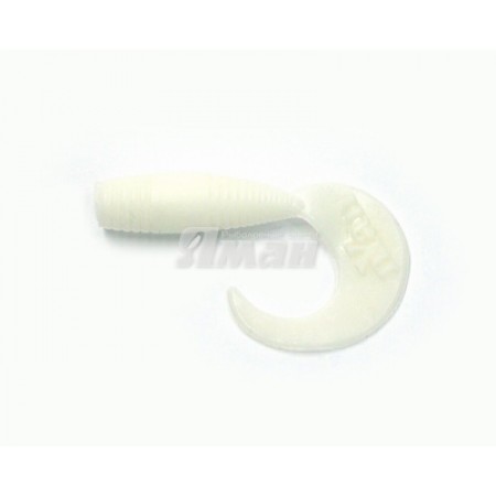 Твистер YAMAN PRO Spry Tail, р.2 inch, цвет #01 - White (уп. 10шт.)