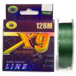Плетенка SUPER FISHING LINE 128м 9x 0.30mm