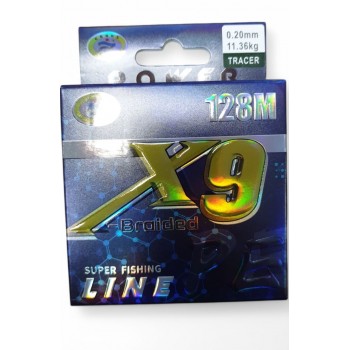Плетенка SUPER FISHING LINE 128м 9x 0.20mm