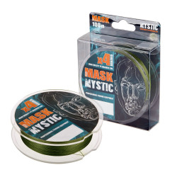 Плетёный шнур AKKOI MASK MYSTIC x4 100m deep-green 0.14mm