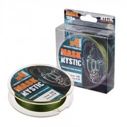 Плетёный шнур AKKOI MASK MYSTIC x4 100m deep-green 0.16mm