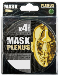 Плетёный шнур AKKOI MASK PLEXUS x4 150m yellow 0.10mm