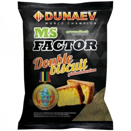 Прикормка "DUNAEV-MS FACTOR" 1кг Шоколадный бисквит