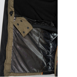 Костюм зимний Siberia LUX ткань Breathable цвет Хаки/Черный (Размер: 56-58, Рост: 182-188)-4