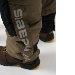 Костюм зимний Siberia LUX ткань Breathable цвет Хаки/Черный (Размер: 56-58, Рост: 182-188)-5