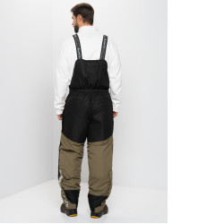 Костюм зимний Siberia LUX ткань Breathable цвет Хаки/Черный (Размер: 52-54, Рост: 170-176-2