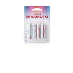 Батарейка MINAMOTO LR6 (AA) Alkaline/4/48/192/576/