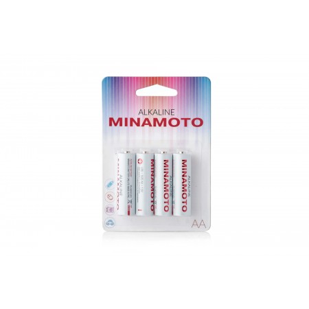 Батарейка MINAMOTO LR6 (AA) Alkaline/4/48/192/576/