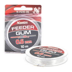 Фидергам Namazu FEEDER GUM, L-10 м, d-0,6 мм, прозрачный