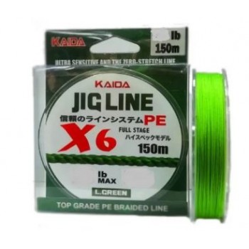 Плетеная леска JIG LINE  0.16мм  150м 6 жил. 