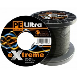 Плетеный шнур PE ULTRA EXTREME 0,80mm (цвет черный) 100m