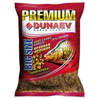 Прикормка "DUNAEV-PREMIUM" Карп-Сазан Крупная Фракция