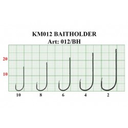 Крючки FS KM012 BAITHOLDER с ушком #10 BN