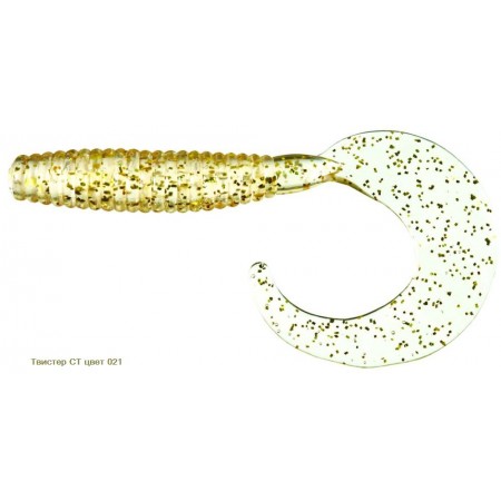 Твистер  CT  40 - 021     (40mm   0.5g)      (упак. 25 шт)