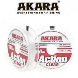 Леска Akara Action Clear 100 м 0,40 прозрачная