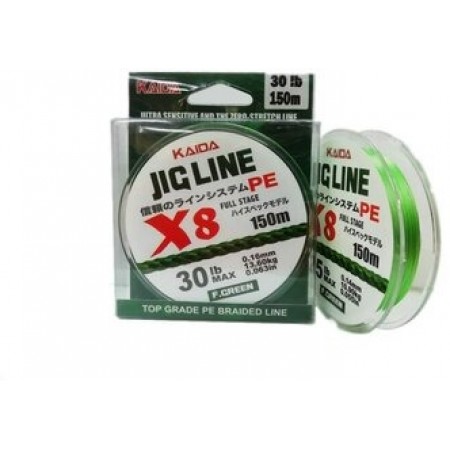 Плетеная леска JIG LINE  0.14мм  150м 8 жил. PMZ08014 ЗЬЯ08014