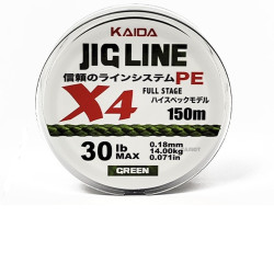 Плетеная леска JIG LINE  0.23мм  150м 4 жил. ЗЬЯ04023 PMZ04023