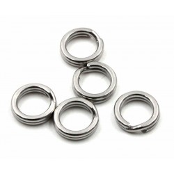 Заводное кольцо Namazu RING-A, цв. Cr, р. 1 ( d=11,5  mm), test-43 кг (уп.10 шт)/2000/1500/1000/