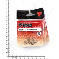 Крючки VD-022 IDUMEZINA (BLN) Asian   10, 10 шт/уп