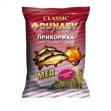Прикормка "DUNAEV КЛАССИКА" 0.9кг  Мёд
