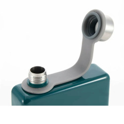 Фляжка СЛЕДОПЫТ Green Edition  Traveller  зеленая,  230 мл,  сталь 304/100/50/-1