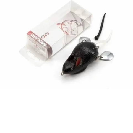 Мышь-незацепляйка Namazu MOUSE с лепестками, 76 мм, 26 г, цвет 18, крючок-двойник YR Hooks (BN) #2/0