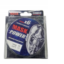 Плетёный шнур AKKOI MASK POWER x6 150m dark-green 0.10mm