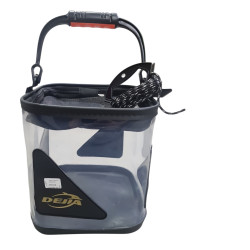 Ведро складное прозрачное 