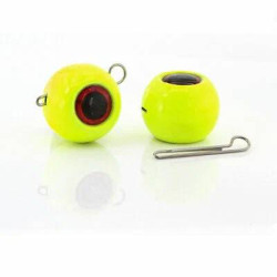 Груз крашеный разборная чебурашка "ШАР" 24 гр., цвет 02- желтый, 10 шт/уп