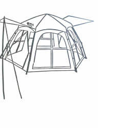Палатка Летняя YFR20243 210D 280*240 5 мест