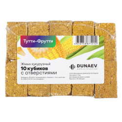 Жмых DUNAEV кукурузный  Тутти фрутти 300г.