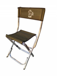 Стул алюминий со спинкой усиленный