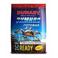 Прикормка "DUNAEV iCE-READY" 0.5кг Универсальная Черная