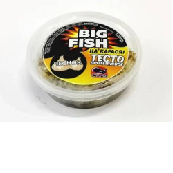 Тесто готовое в баночках "BIG FISH" НА КАРАСЯ +  "ЧЕСНОК" 100гр.